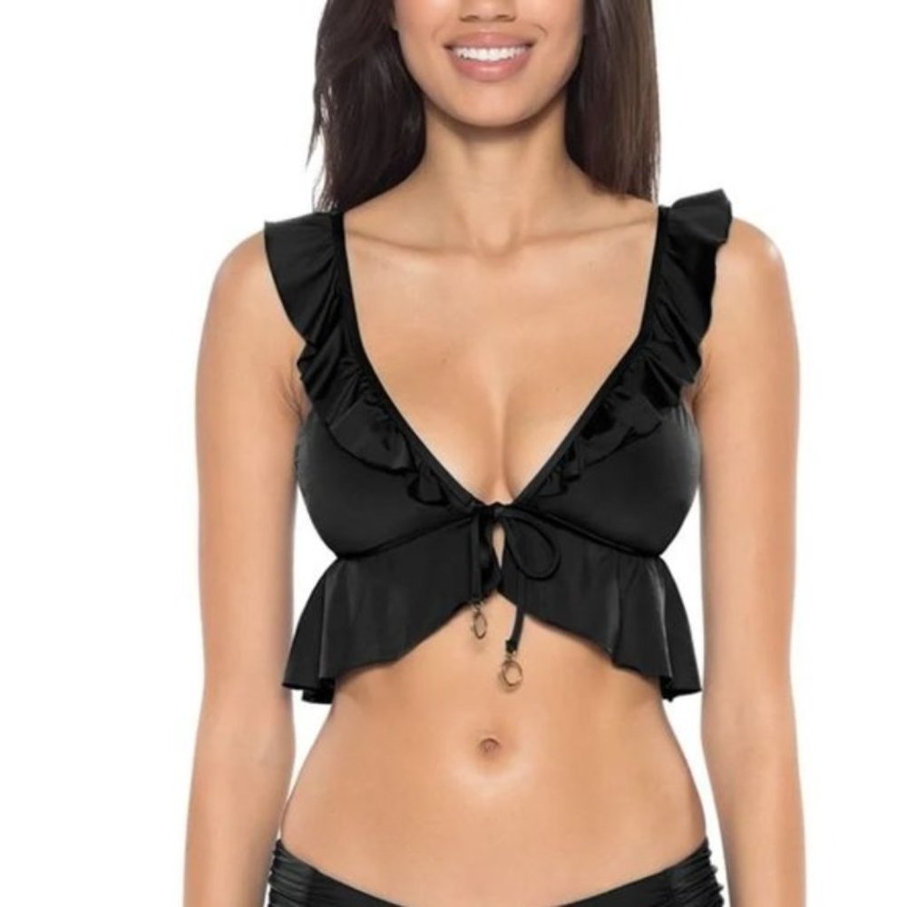 Soluna Under The Sun Ruffled Bikini Top